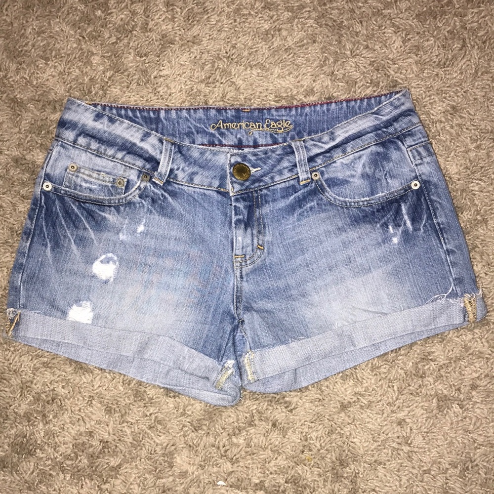 American eagle denim shorts